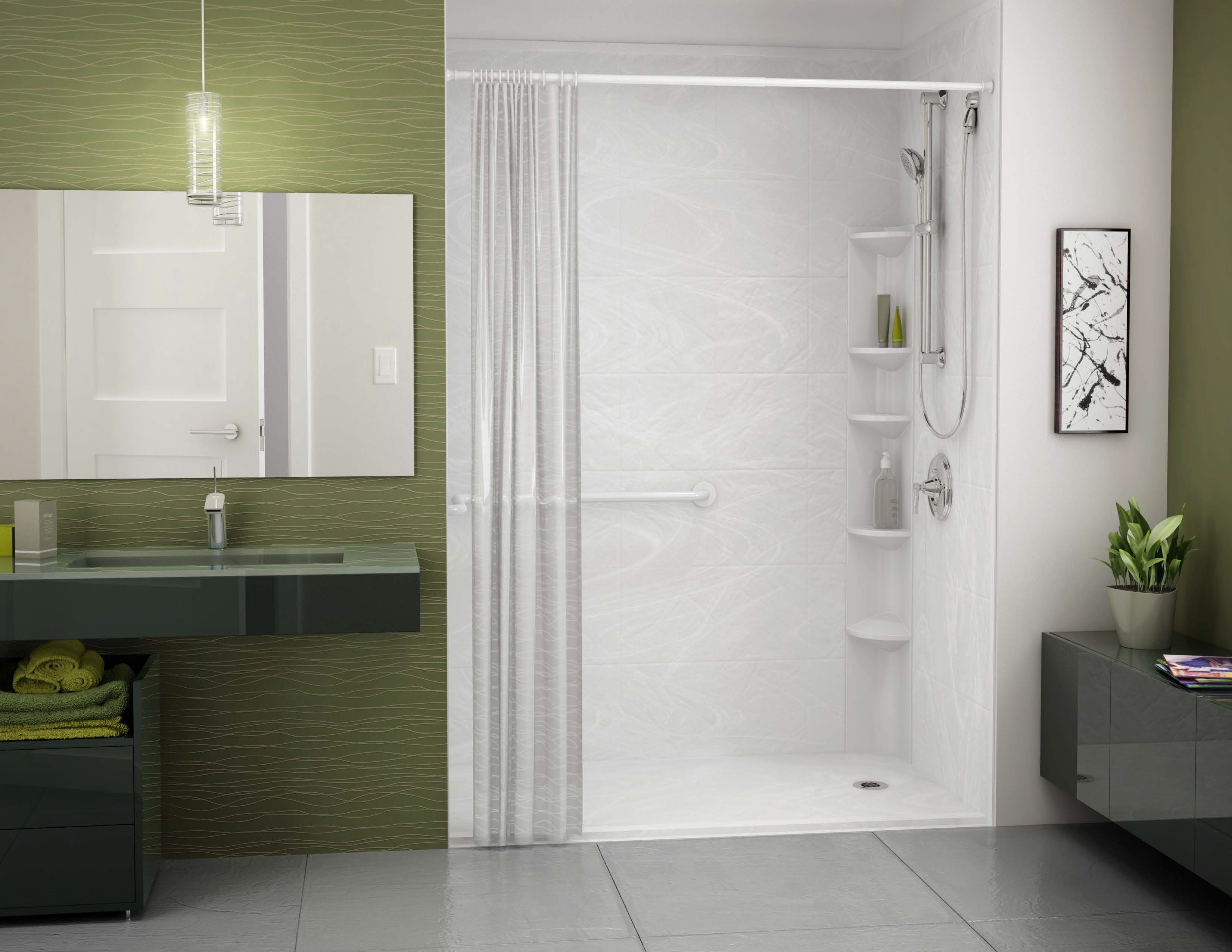 Tub to Shower Conversions Bath Fitter Inland Northwest